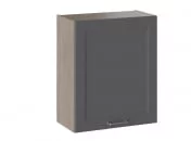 Шкаф навесной Одри В_72-60_1ДР Дуб Сонома трюфель/Серый шелк_7