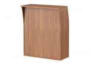 Стойка ресепшн прямая IMAGO РС-1 Орех французский_0