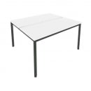 Рабочая станция на металлокаркасе SLIM SYSTEM С.СП-5.2 Белый-Антрацит_4