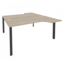 Рабочая станция на П-образном м/к ONIX O.MP-D.SA-1 Дуб Аттик/Антрацит_118