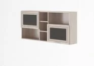 Полка навесная Остин Модуль №16 Ясень шимо светлый_1