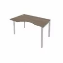 Стол письменный METAL SYSTEM Б.СА-2 Л Вяз/Серый_17