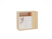 Комод Энерджи MDE-06 Дуб сонома Белый_0