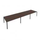 Переговорный стол (3 столешницы) Metal System Б.ПРГ-3.4 Венге/Антрацит_13