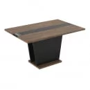 Брифинг-приставка / Элемент стола переговоров (с кабель-каналом) ASTI AST33970143 Дуб Черный_5