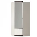 Шкаф угловой Ронда №309 Венге Белый глянец_0