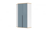 Шкаф угловой 45 Урбан ЛД 528.060.000 Белый/Капри Синий_5