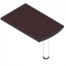 Приставка на опоре В302.1 Бургунди_4