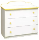 Комод с 3-мя ящиками Радуга Желтый_0