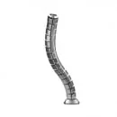 Кабель-канал вертикальный ONIX KKV Серебристый металлик_5