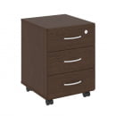 Тумба подкатная (3 ящика NOVA S В.ТМ-3 Венге Цаво_2