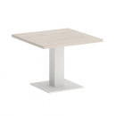 Стол журнальный квадратный HOME OFFICE VR.SP-5-60.2G Денвер Светлый/Белый металл_3