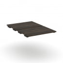 Двойной стол-приставка к двум опорным тумбам/шкафам CONCEPT CN.DSPR-005 Дуб Мали Черный_22