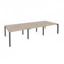 Рабочая станция на П-образном м/к ONIX O.MP-D.RS-6.2.7 Дуб Аттик/Антрацит_112