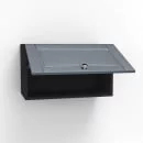 Шкаф кухонный антресоль 600 Мокка ЛД 274.300.000.143 Черный Дуб фактурный антрацит_0