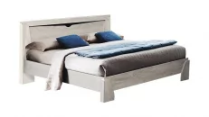 Кровать 1600 Лючия 33.08-02 с настилом Бетон пайн белый Венге_3