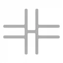 Комплект соединителей Х-образных (2шт.) R-line AP.S-XO Серый_3