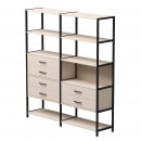 Набор стеллажных систем Everprof EVO №8 Кашемир Черный_21