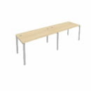 Рабочая станция на 2 раб.места Metal System Б.СМ-2.3 Акация/Серый_47