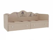 Кровать Амели модуль 05 Дуб млечный_0