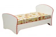 Кровать детская Юниор-10 800*1900 Белый_1