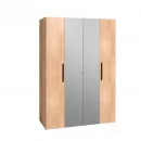 Шкаф для одежды и белья BAUHAUS 9 Дуб Сонома (спальня)_4