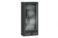 Шкаф кухонный настольный с витриной 600 Италия ЛД 275.776.000 Черный Дуб темный_14