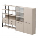 Набор стеллажных систем Everprof EVO №16 Кашемир Черный_11