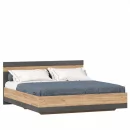 Кровать двуспальная 1800 Фиджи ЛД 659.076.000 Дуб Золотой Антрацит_8