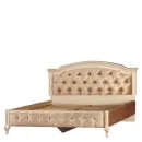 Кровать 1600 с мягким изголовьем и обивкой корпуса Марлен 488_1