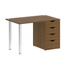 Стол письменный HOME OFFICE VR.SP-3-118.4 Орех Гварнери_3