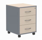 Тумба подкатная IMAGO ТМ-3.А Клен Металлик_1