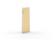 Дверь стекло в алюминии В-522 R алюминий_20