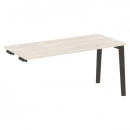 Стол-приставка Оникс Вуд OW.SPR-4.7 Денвер Светлый/Дуб Темный/Металл Антрацит 1580*720*750_4