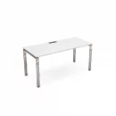 Стол рабочий GLOSS LINE НСР-П.004.1 Белый Премиум_13