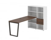 Рабочая станция EDIS EVRST 1117 Дуб Денвер темный Мокко Белый_83