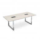 Стол переговорный GLOSS LINE НСП-О.939 Белый Премиум_1