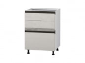 Напольный шкаф (3 ящика с доводчиком Titusoft) Бостон 61_20