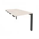 Стол-приставка двойной на П-образном м/к к опорным элем. ONIX O.MP-D.SPR-0.7 Денвер Светлый/Антрацит_39