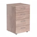 Тумба приставная XLC-4D.1 Дуб Сонома_0