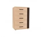 Комод BAUHAUS 10 Дуб Сонома/Орех шоколадный (спальня)_0