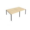 Рабочая станция на 4 раб.места Metal System Б.СМ-4.2 Акация/Антрацит_55