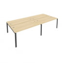 Рабочая станция на 4 раб.места Metal System Б.СМ-4.4 Акация/Антрацит_57