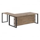 Стол с боковой приставкой ENIO ECT 2019H Кария Пальмира/Антрацит_8