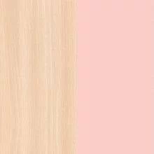 Дуб молочный/Светло-розовый