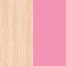 Дуб молочный/Ярко-розовый