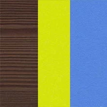 Бодего/лайм/синий