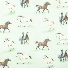 Зеленый лошади HORSE-GN