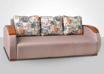 Диван-кровать Европа-2 арена бежевая вензель сирень саваж 6