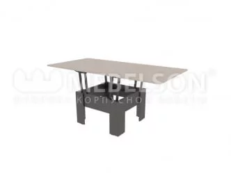 Раздвижной стол для гостиной Секрет модуль 01 Венге/Дуб млечный